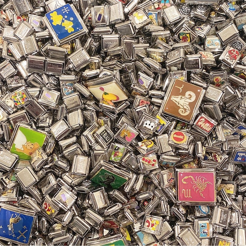 100 Italian Charms (Surprise Bag)🤍